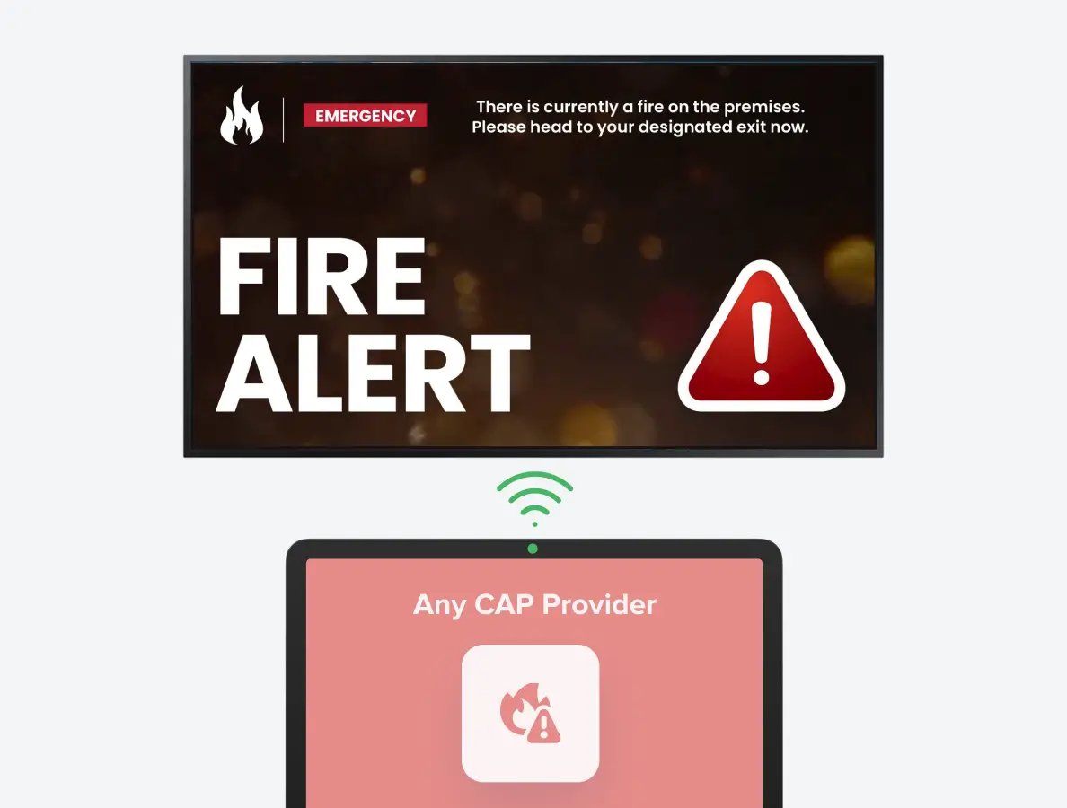 Rise Vision digital signage offers automatic notifications