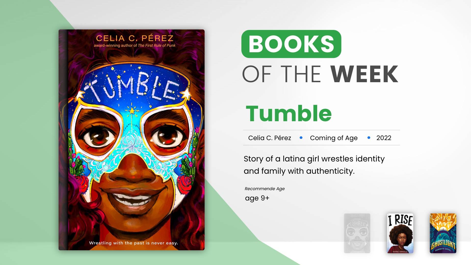 Books of the Week Digital Signage Template