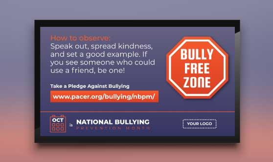 Bullying Prevention Month