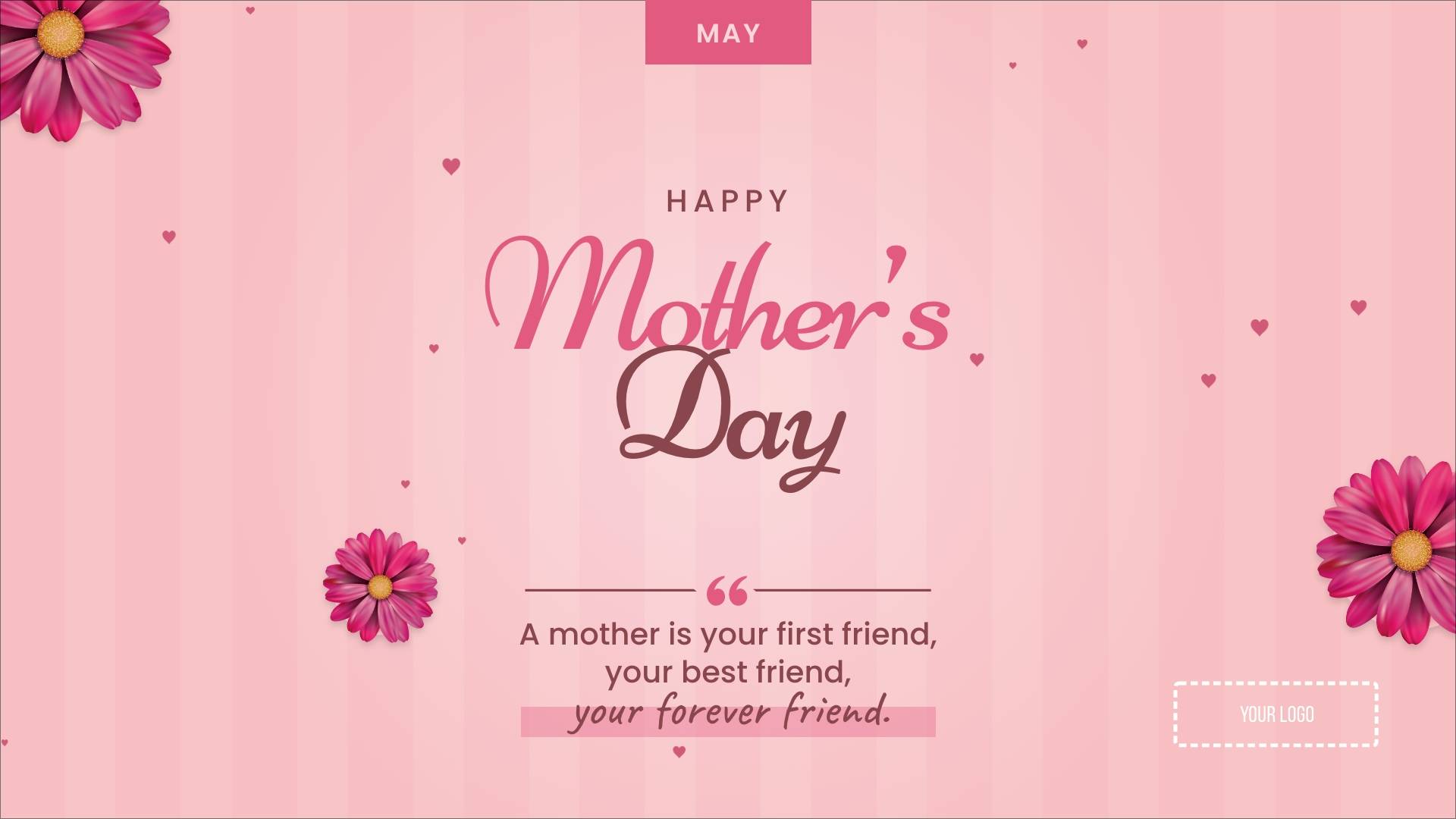 Mother's Day Digital Signage Template