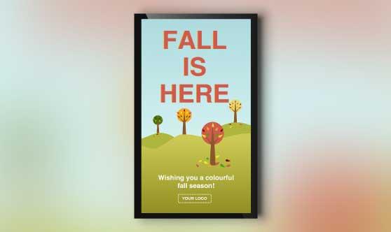 Fall is Here Portrait