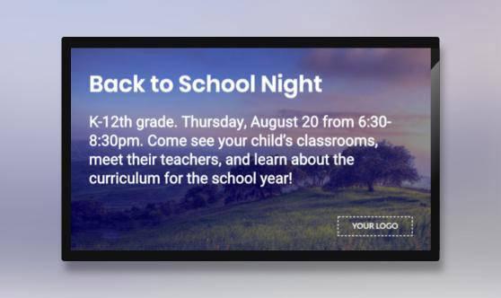 Full Screen Text and Image