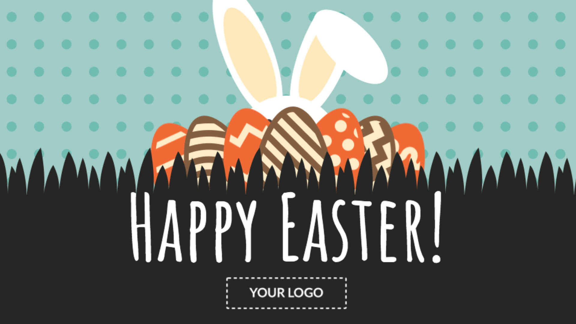 Happy Easter Digital Signage Template