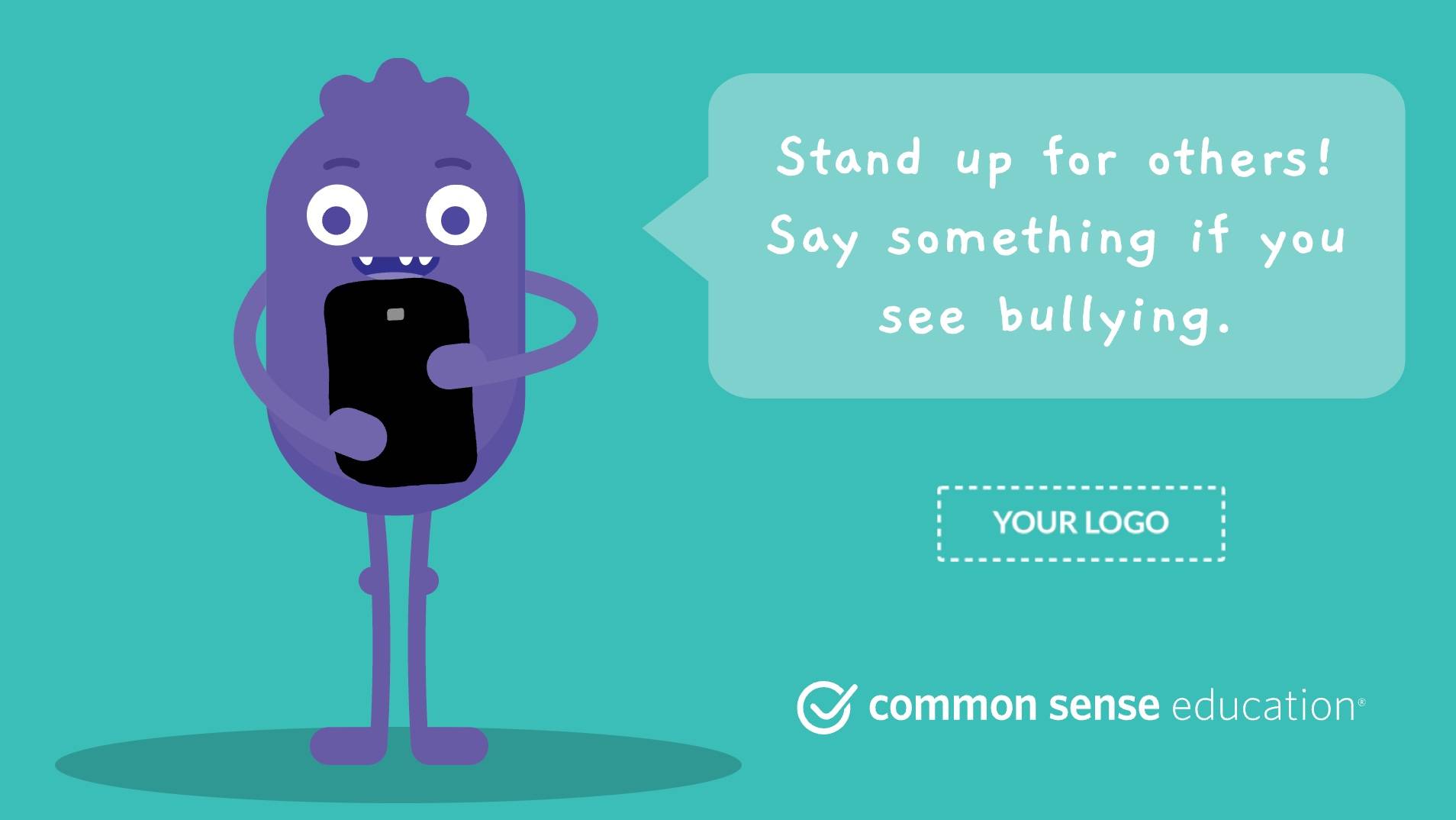 Digital Citizenship - Common Sense Digital Signage Template