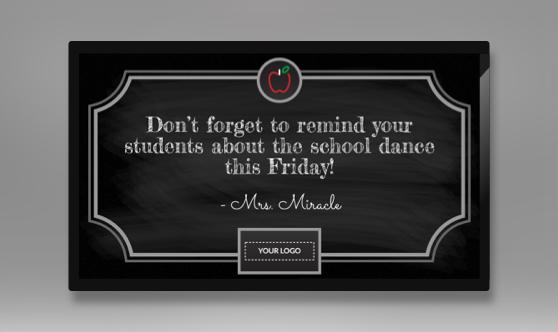 Teacher Lounge Chalkboard