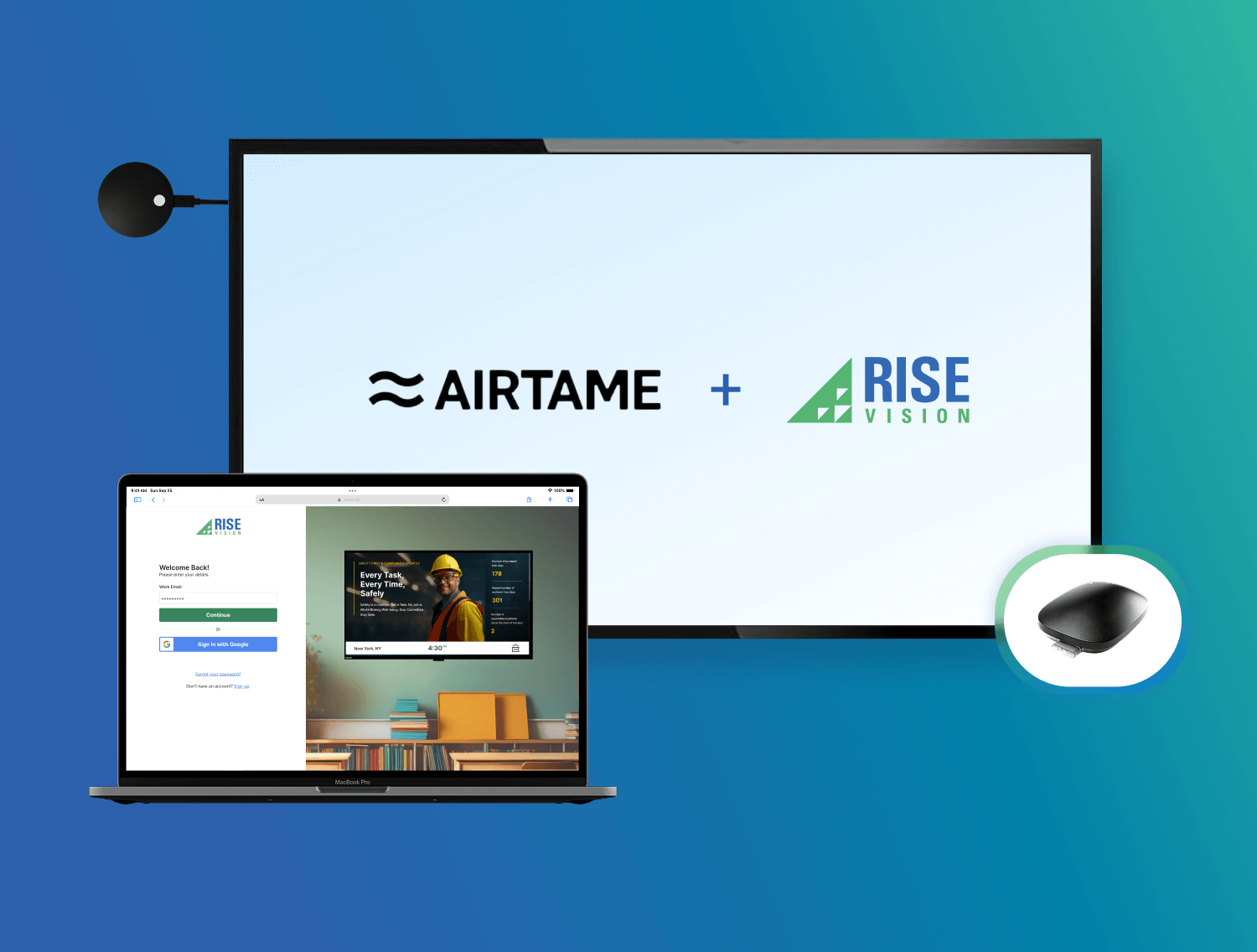 Airtame Digital Signage hero