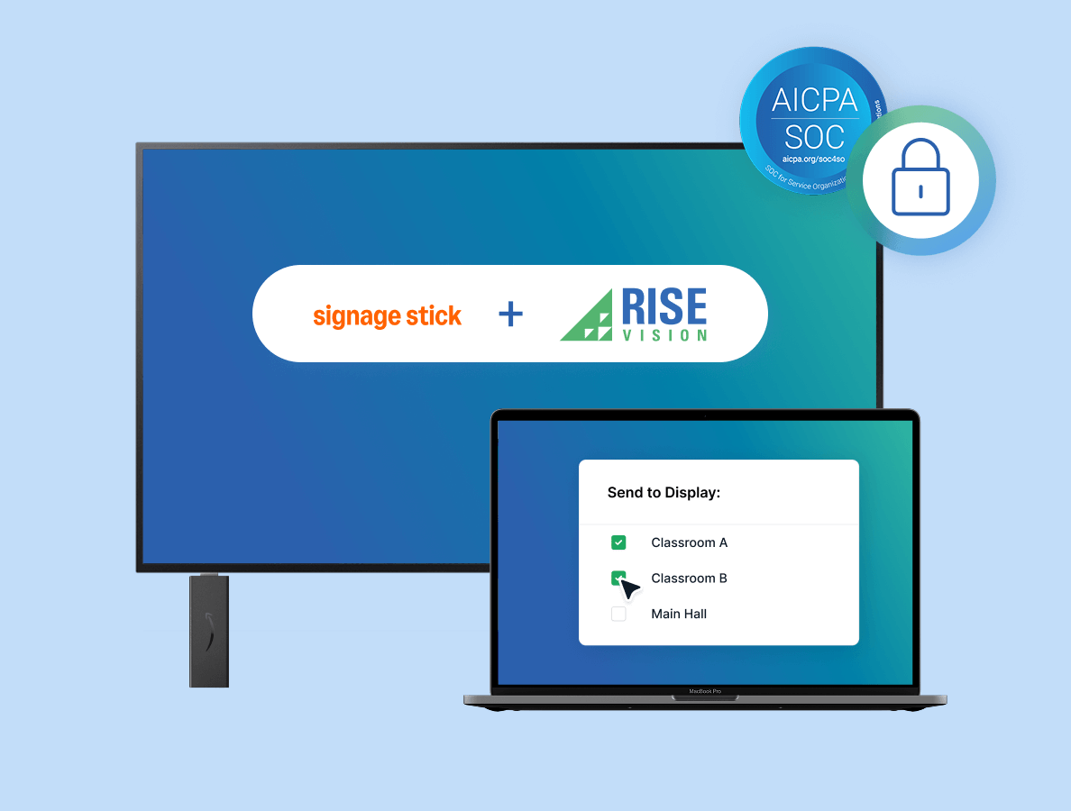 Amazon Signage Stick_Scalable and Secure