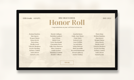 Honor Roll