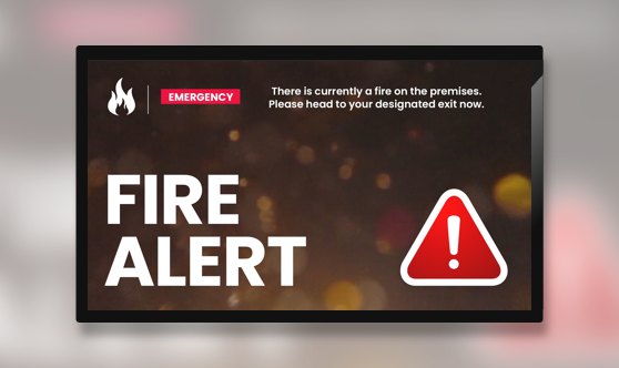 Safety Alert - Fire Emergency
