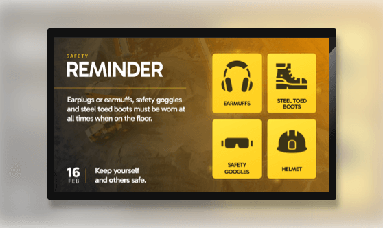 Safety Equipment Reminder