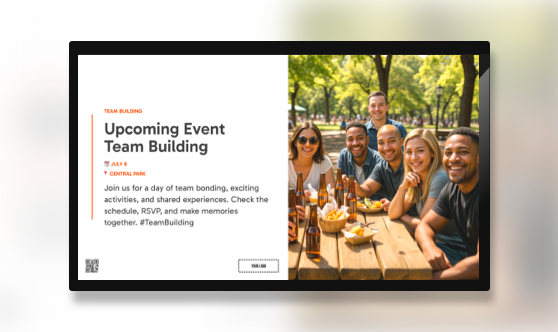 Upcoming Event Announcement