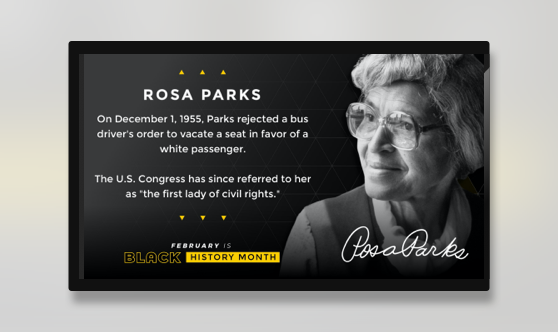 Black History Month Rosa Parks