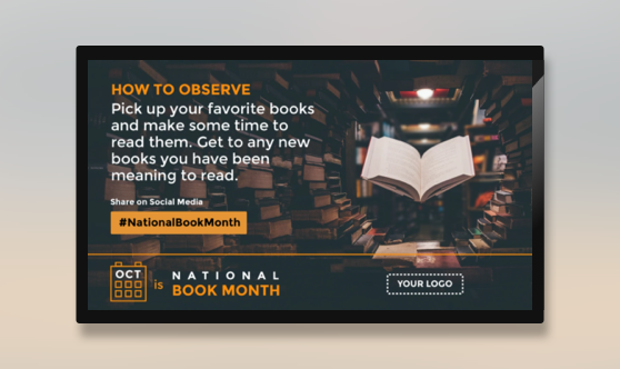National Book Month