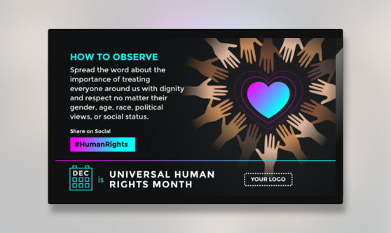 Universal Human Rights Month