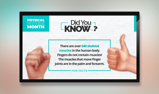 Fun Fact - Physical Fitness Month