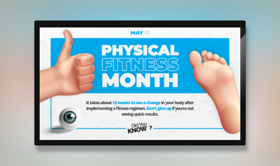 Physical Fitness Month