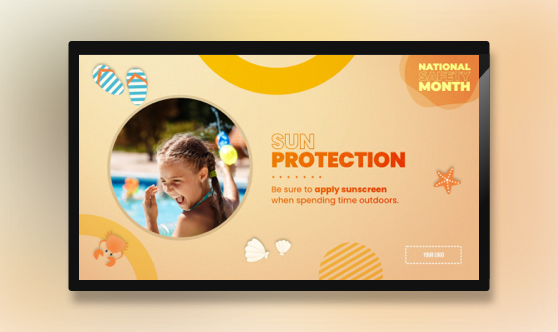 Sun Protection - National Safety Month