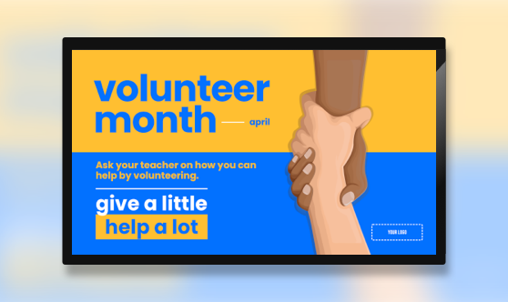 Campaign Volunteer Month