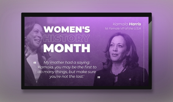 Women's History Month - Harris