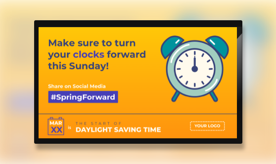 Daylight Saving Time Starts