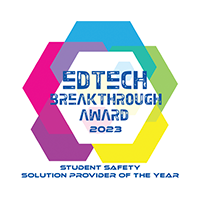 EdTech Breakthrough Award for student safety solutions provider of the year