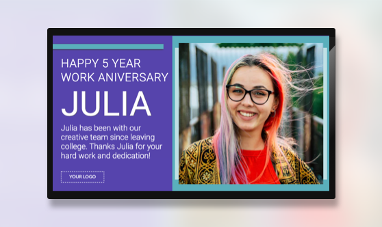 Announcement Employee Anniversary