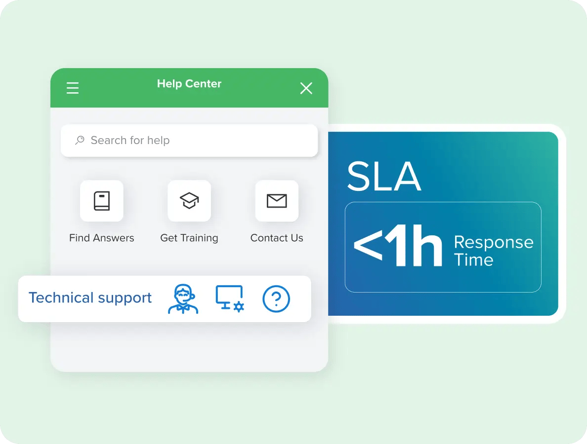 Fast customer support response times with Rise Vision