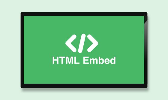 HTML Embed Full Screen