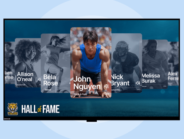 Hall of Fame Interactive template