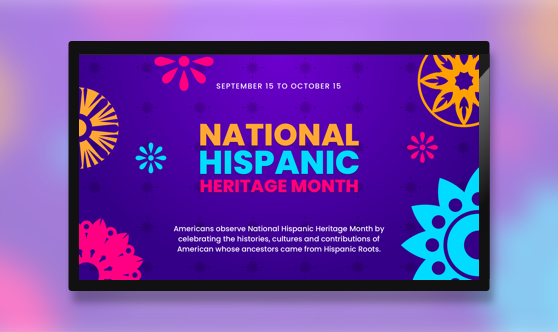 National Hispanic Heritage Month