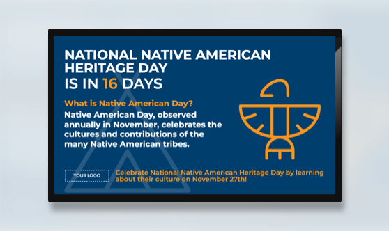 Holiday Native American Day