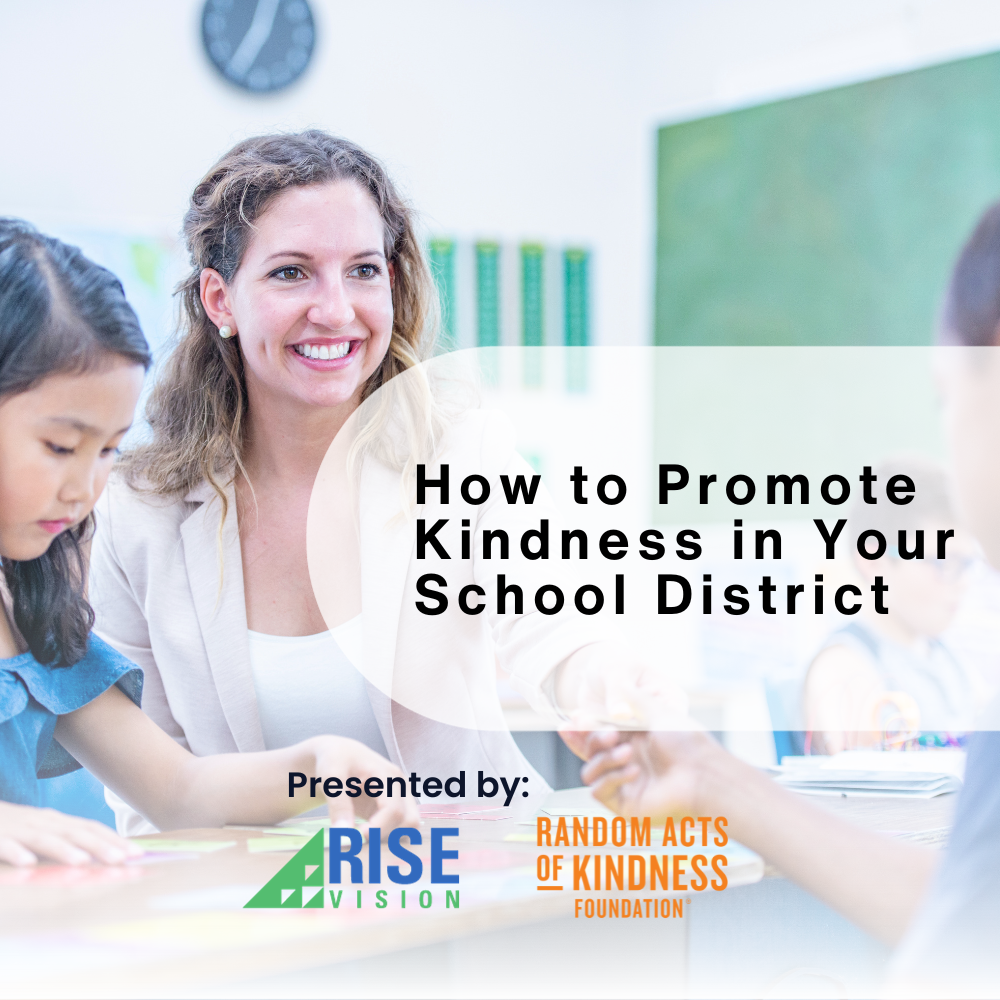 How to Promote Kindness in Your School District
