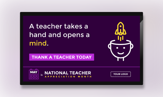Teacher Appreciation Month