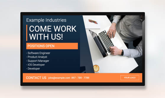 Announcement Job Posting