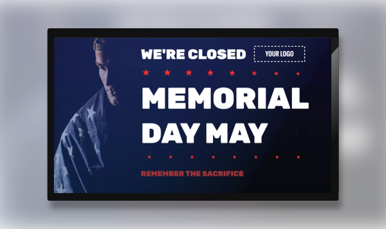 Holiday Memorial Day