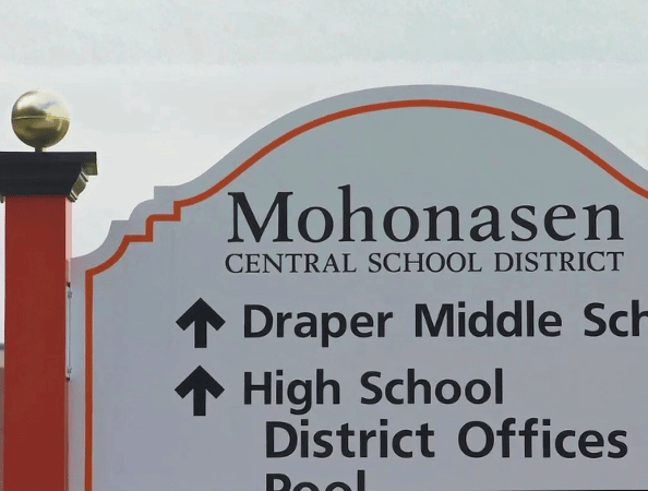 Mohonasen Central School District sign