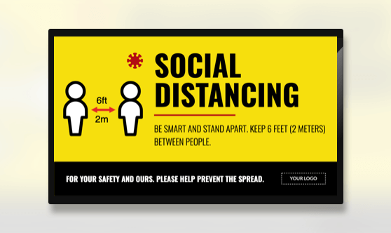 Campaign Social Distancing Text