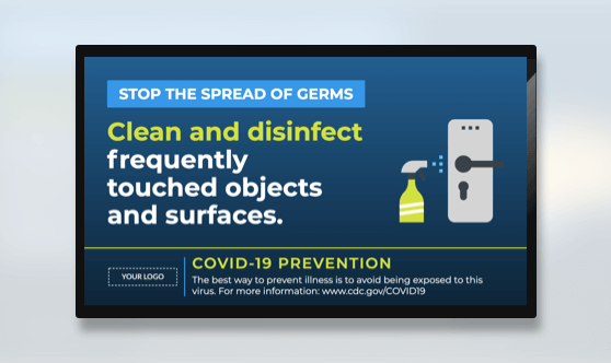 Campaign Covid Disinfect Surfaces