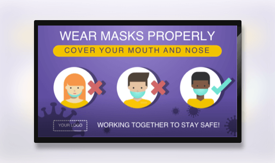 Campaign How To Wear Masks Properly