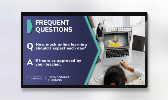 Distance Learning Frequent Questions