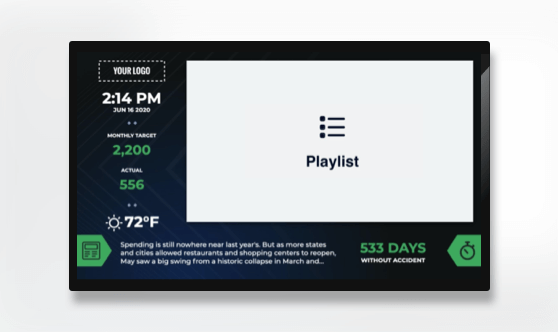 Warehouse Playlist & Count Up