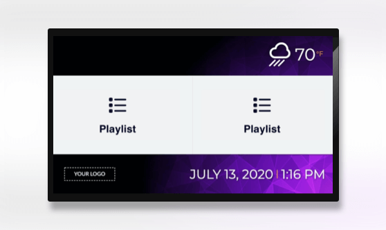 Zoned Playlist 2x1 Presentation