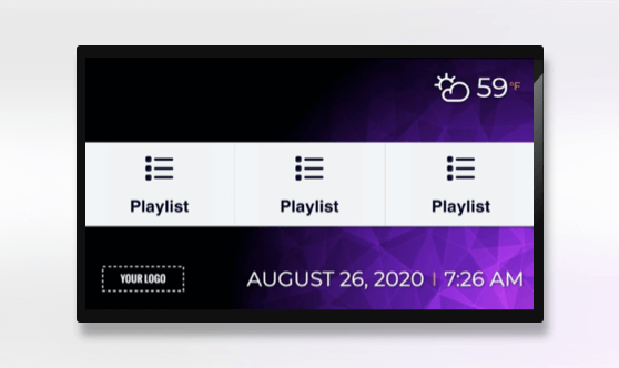 Zoned Playlist 3x1 Presentation
