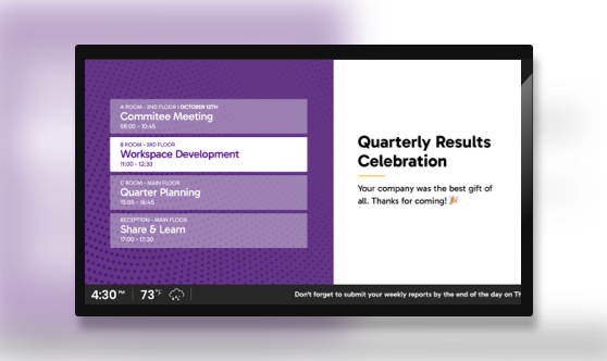 Daily Calendar & Announcements