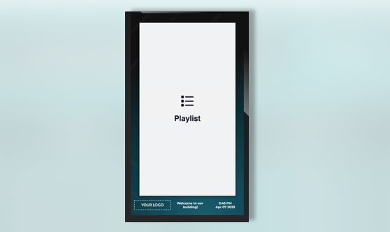 Zoned Playlist Time Portrait