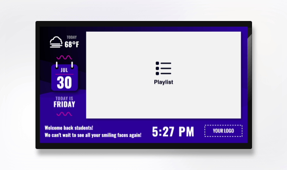 Zoned Playlist Wave Minimal