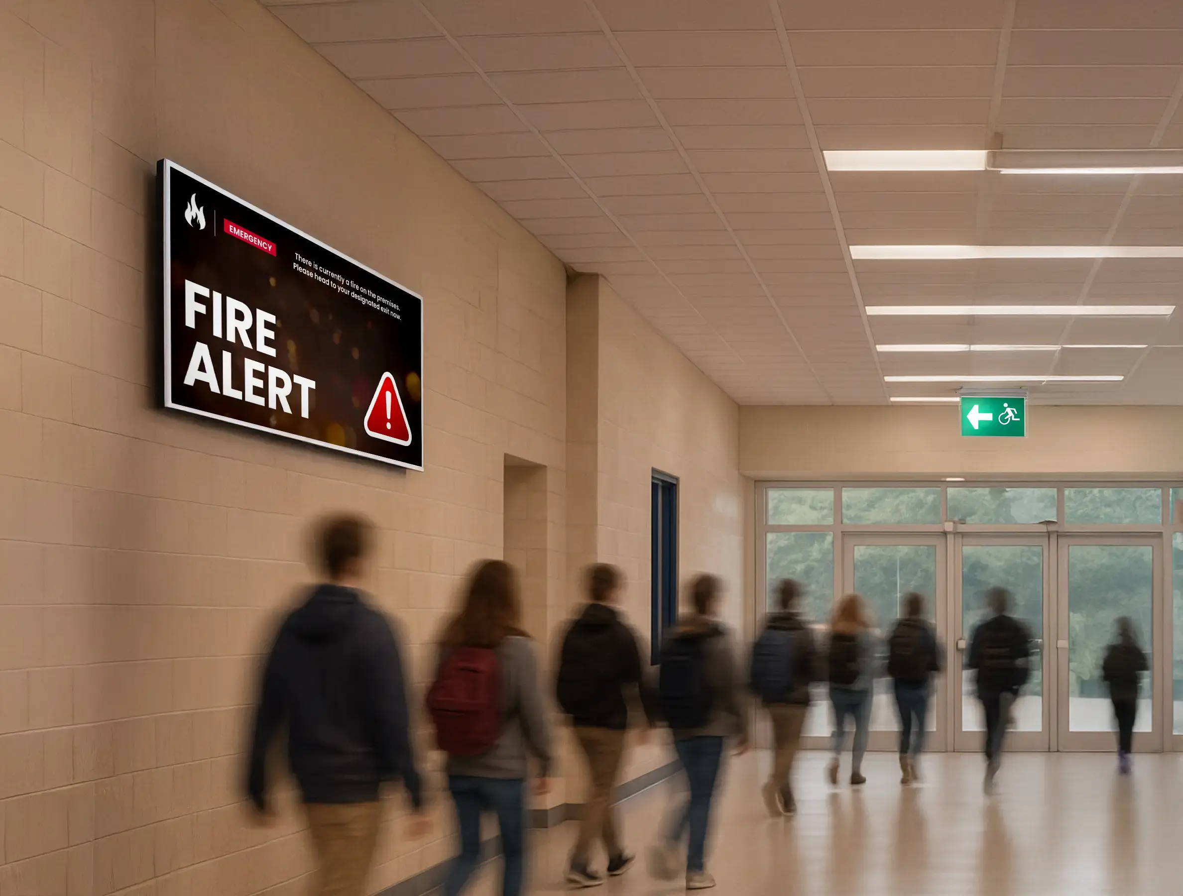 Emergency Alert Digital Signage Systems for K-12 Schools
